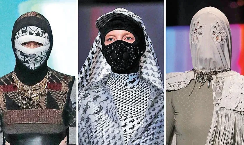 The Coronavirus Face Veil