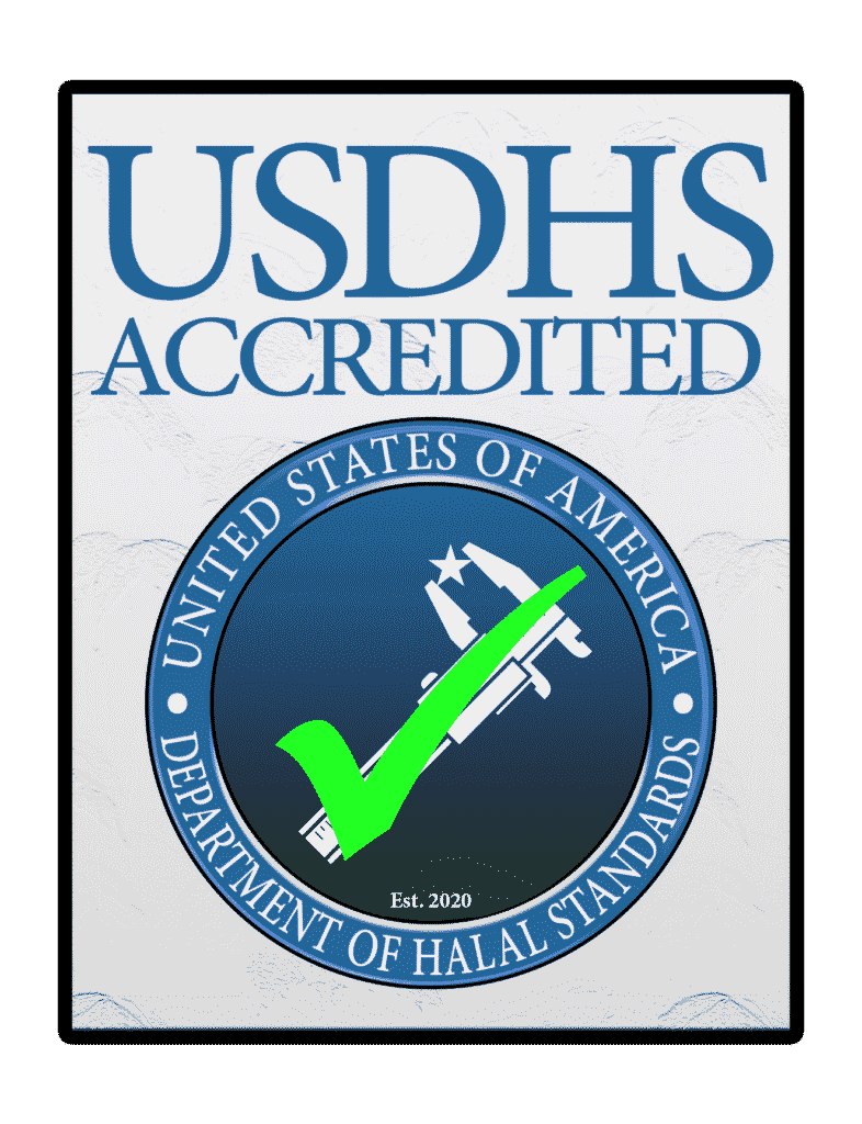 USDHS Accredited & Halal Certified
